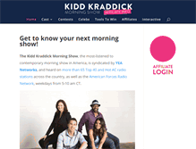 Tablet Screenshot of kiddkraddickinfo.com